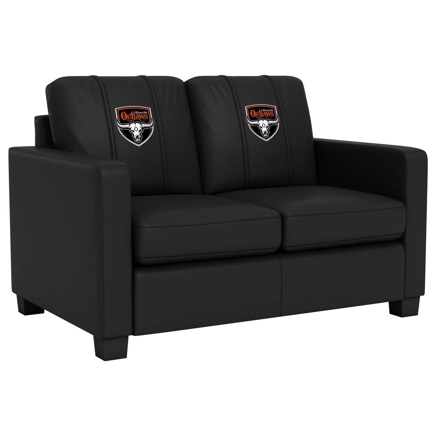 Dyno Stationary Loveseat with  Kansas City Outlaws Primary Logo