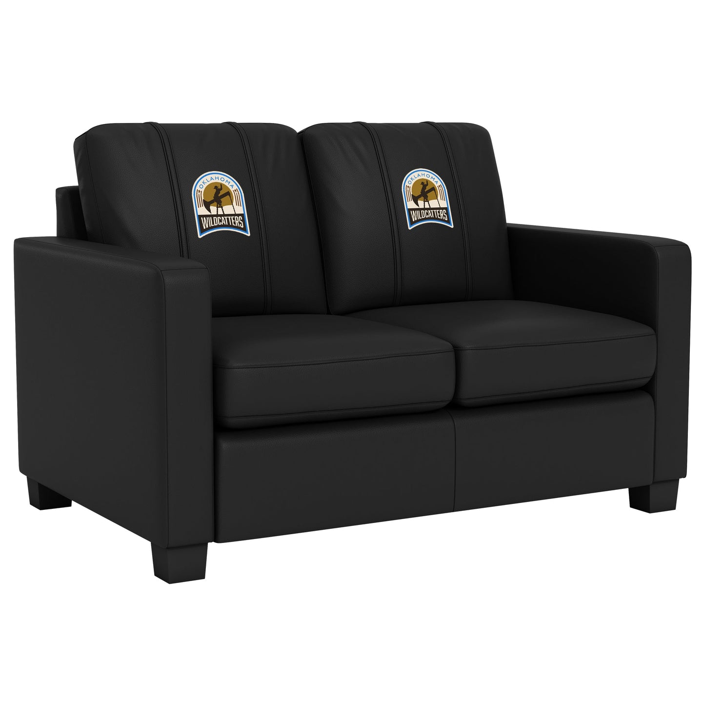 Dyno Stationary Loveseat with Oklahoma Wildcatters Primary Logo