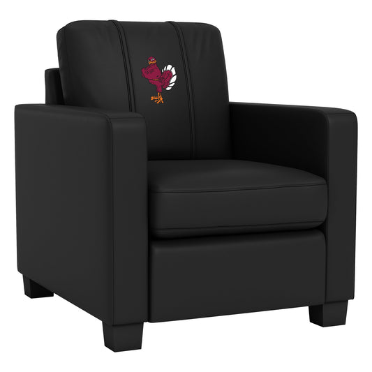 Dyno Stationary Club Chair with Virginia Tech Hokies Stand Logo