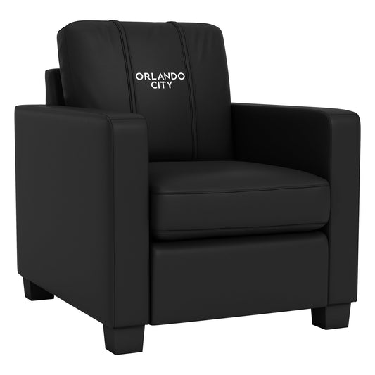 Dyno Stationary Club Chair with Orlando City FC Wordmark Logo