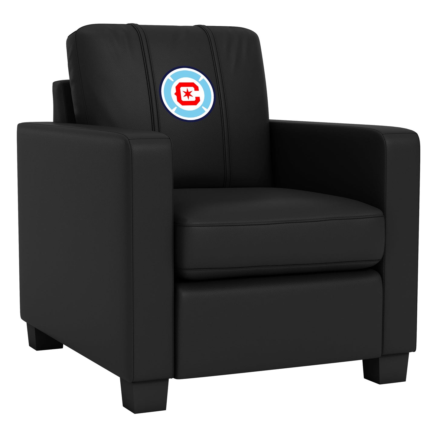 Dyno Stationary Club Chair with Chicago Fire FC Logo