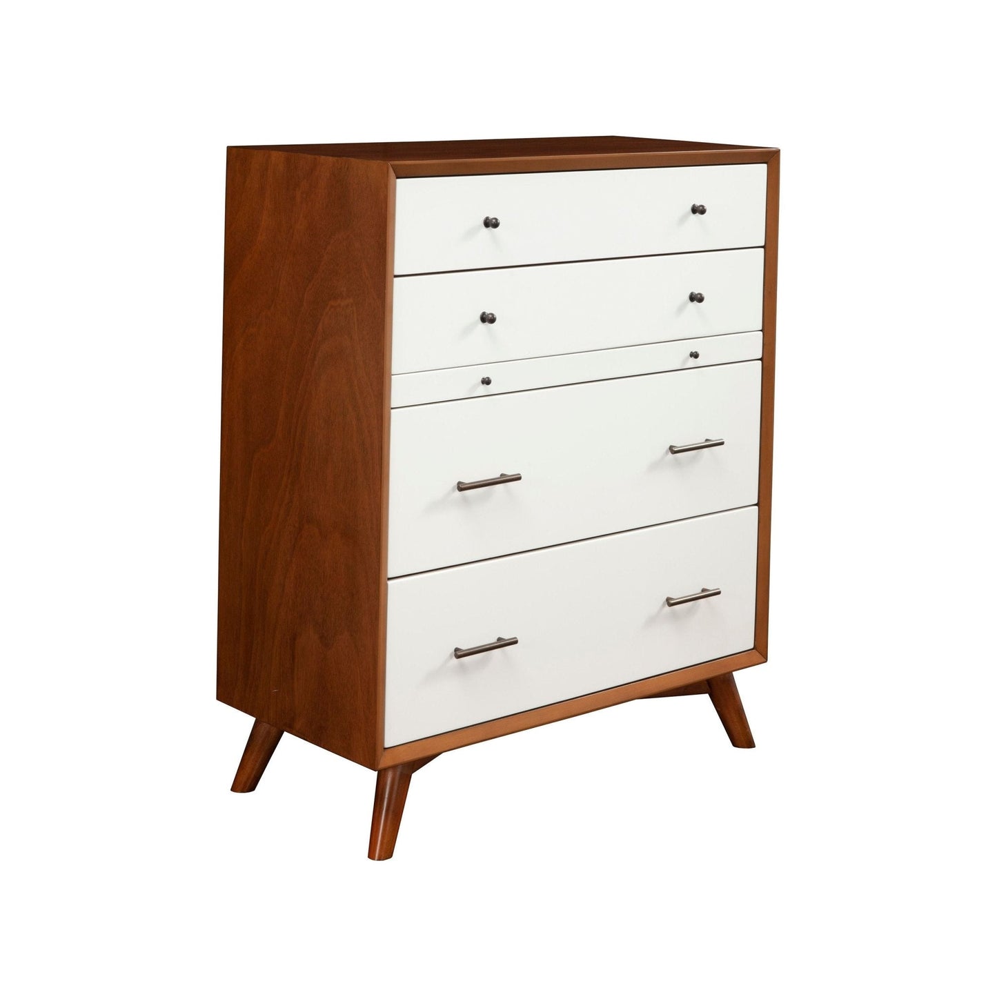 Flynn Chest, Cherry Acorn/White