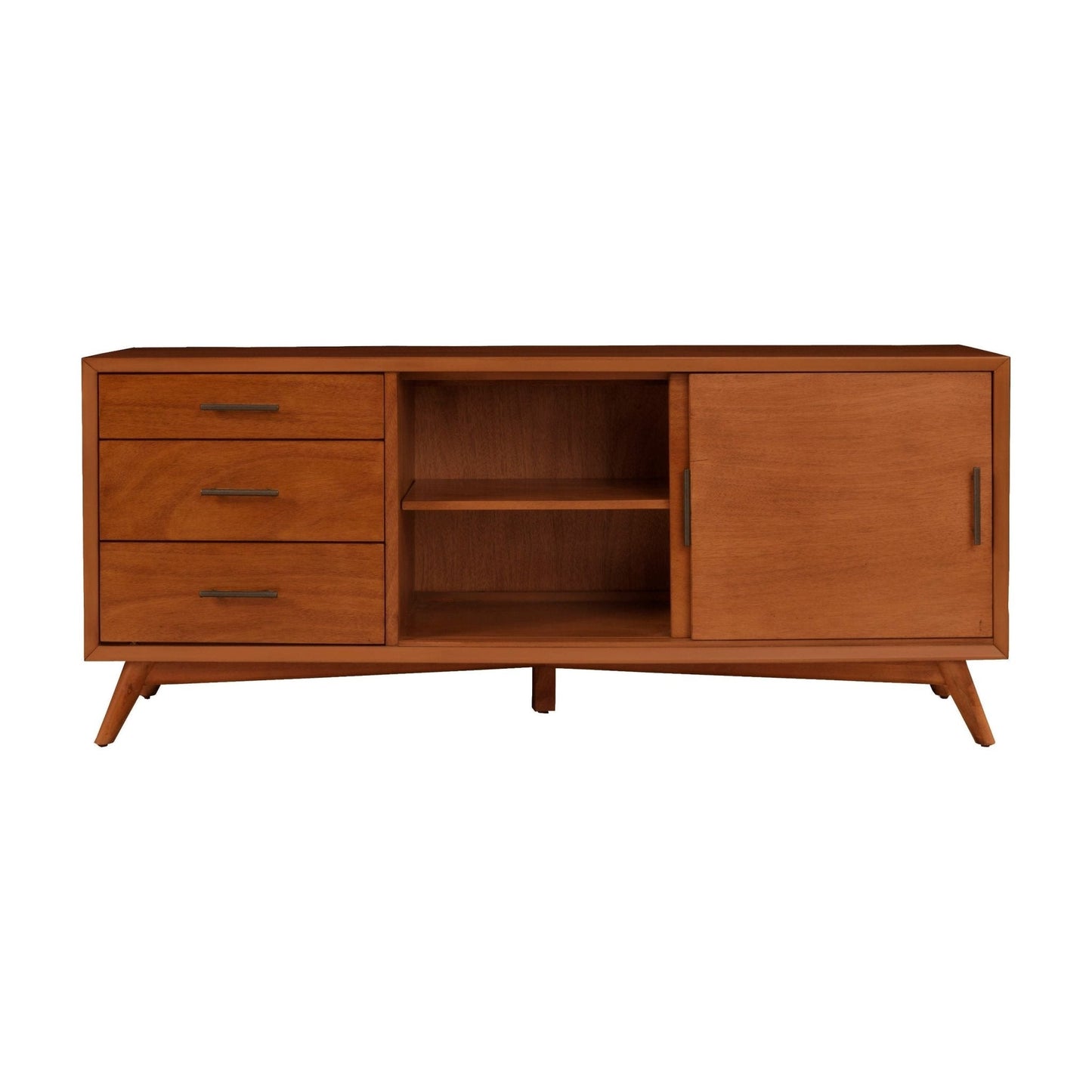 Flynn Large TV Console, Cherry Acorn