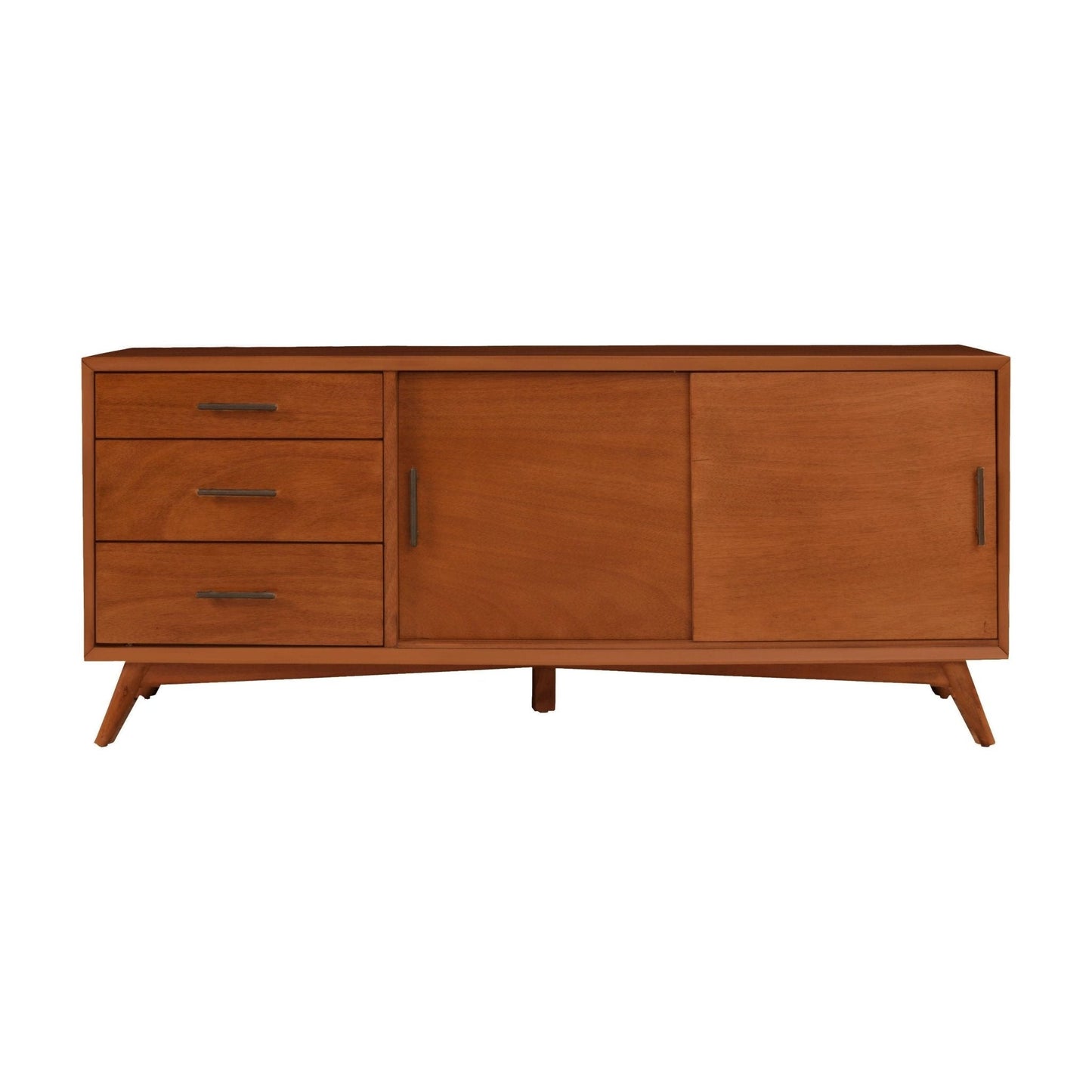 Flynn Large TV Console, Cherry Acorn