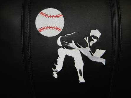 Curve Task Chair with Baseball Pitcher Logo