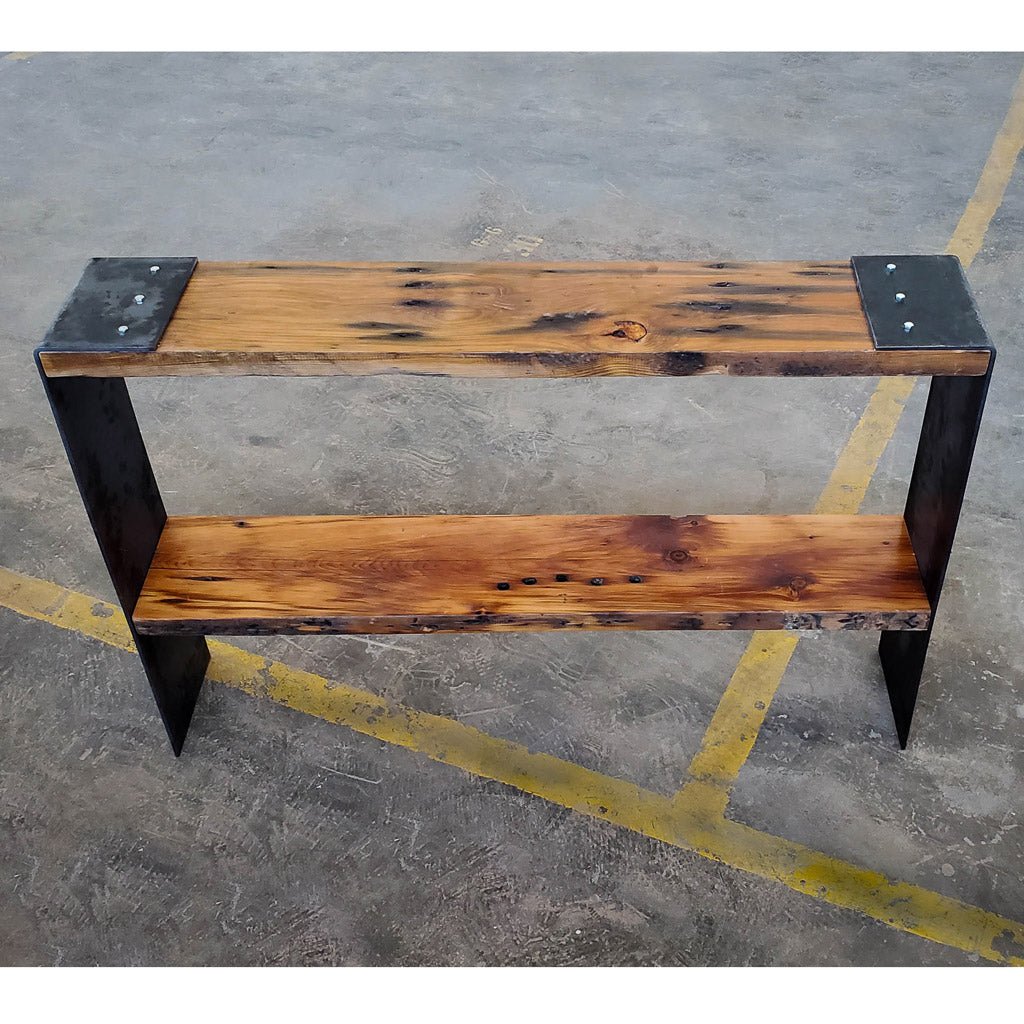 Modern Industrial Console Table