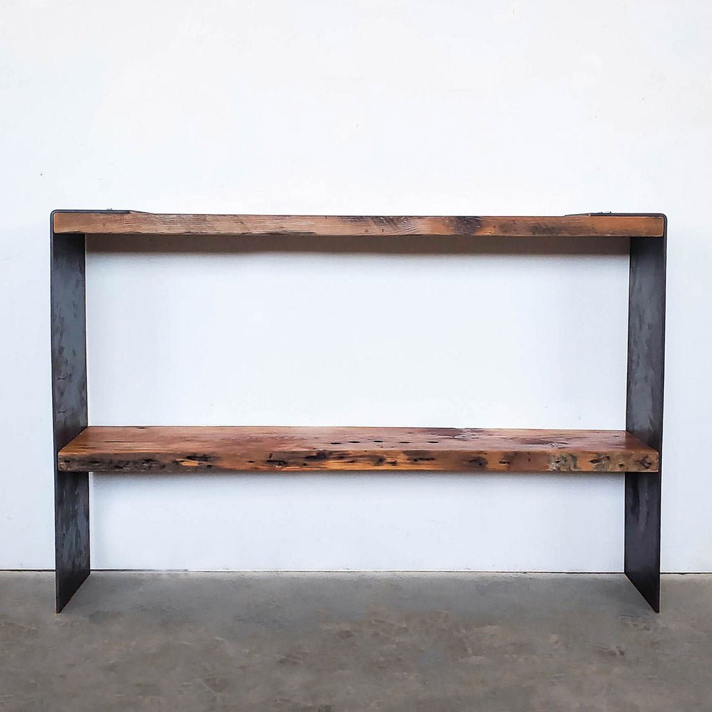 Modern Industrial Console Table