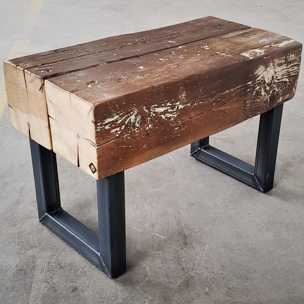 Reclaimed Beam Bench / Table