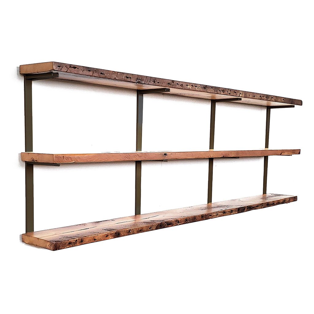 Wall Mount 3 Shelf Unit: 30" H