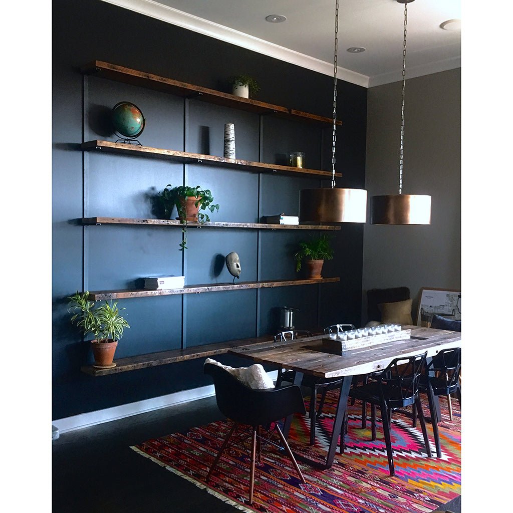Wall Mount 5 Shelf Unit: 72"H