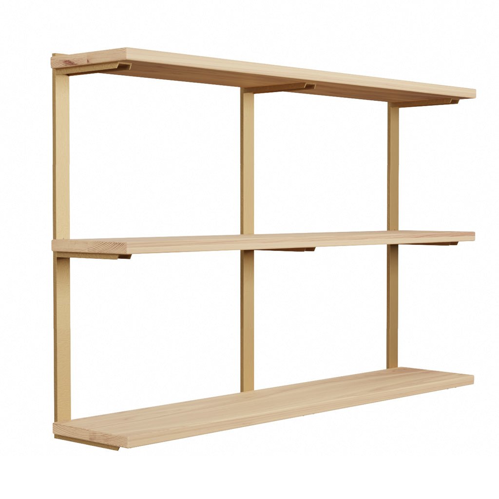 Wall Mount 3 Shelf Unit: 30" H