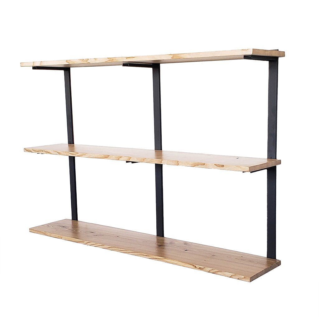 Wall Mount 3 Shelf Unit: 37" H