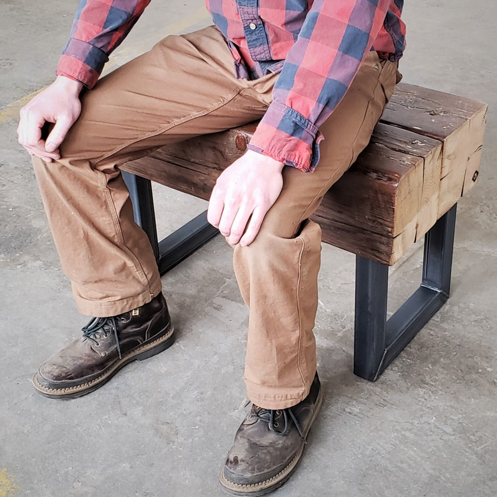 Reclaimed Beam Bench / Table