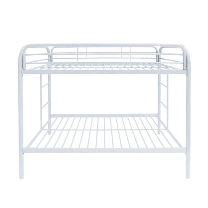 Black Twin Over Twin Metal Bunk Bed