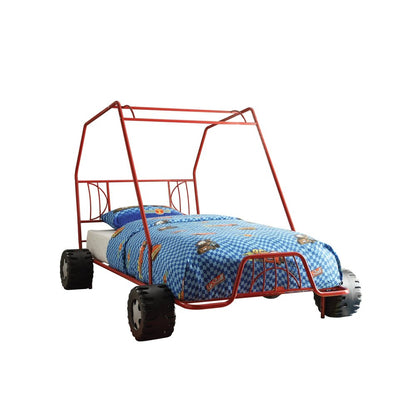 Gunmetal Steel Twin Bed Frame