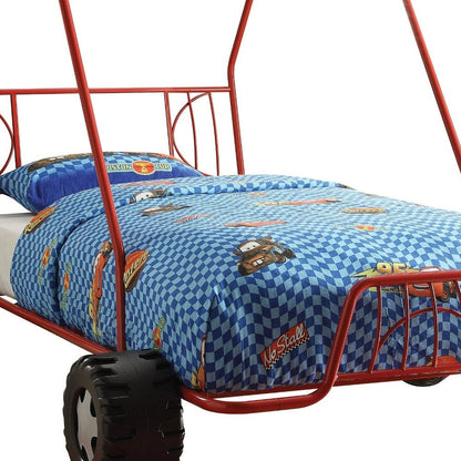 Gunmetal Steel Twin Bed Frame