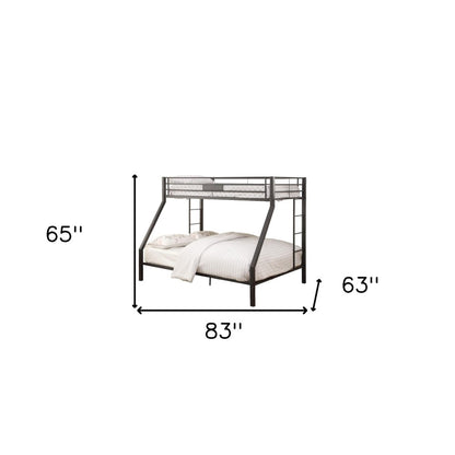 Twin Over Queen Bunk Bed