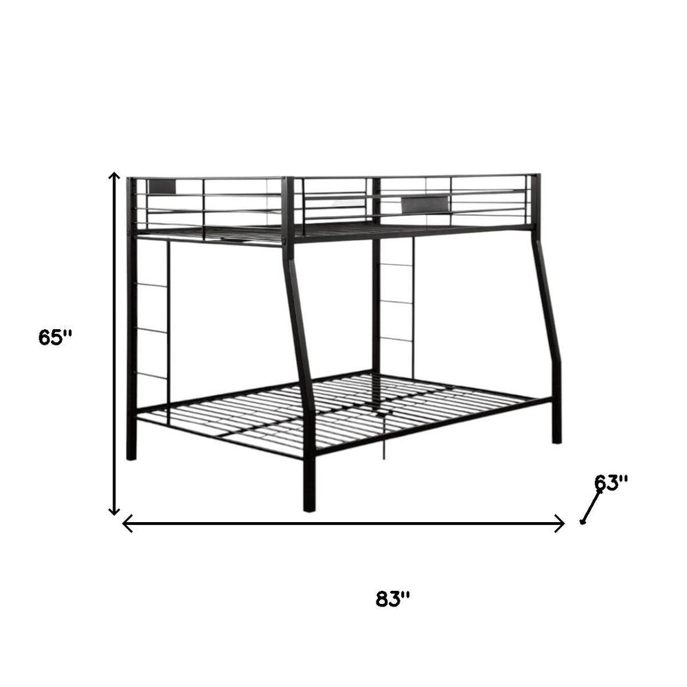 Twin Over Queen Bunk Bed