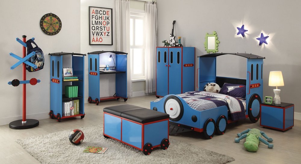 Gunmetal Steel Twin Bed Frame