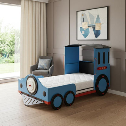 Gunmetal Steel Twin Bed Frame