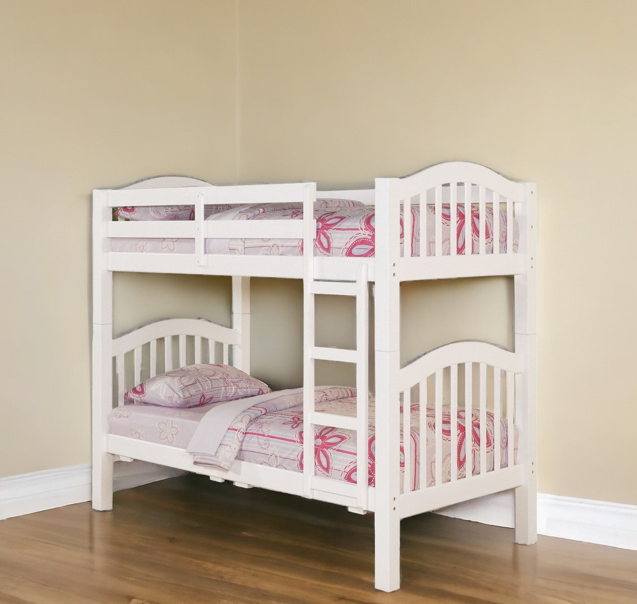 Heartland Twin/Twin Bunk Bed, White