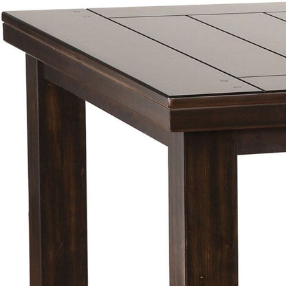 42" Espresso Dining Table