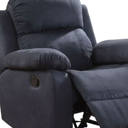 36" Brown Microfiber Recliner