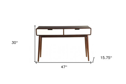 47" Wood Console Table