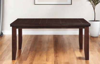 48" Dark Brown Dining Table