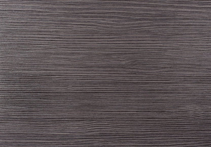 48" Taupe And Silver Metal Dining Table