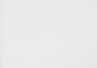 Set of Two 24" White and Silver Metal Low Back Bar Chairs