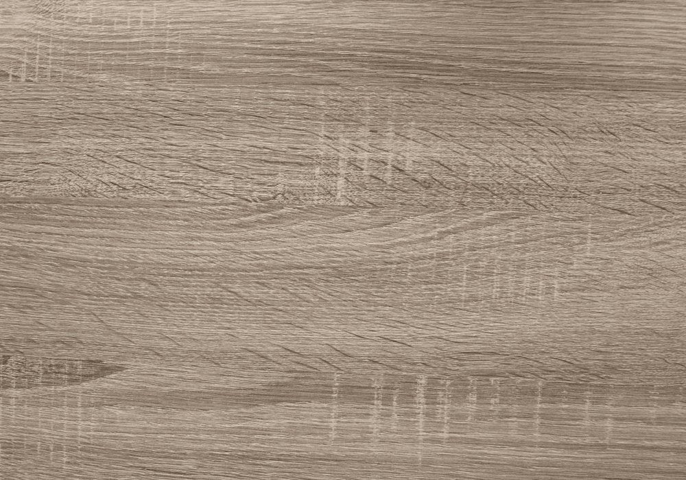 60" Taupe Wood Four Tier Corner Bookcase