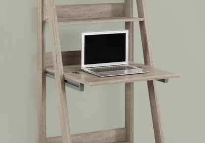 19" Taupe Ladder Desk