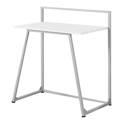 30" White and Gray Computer Desk