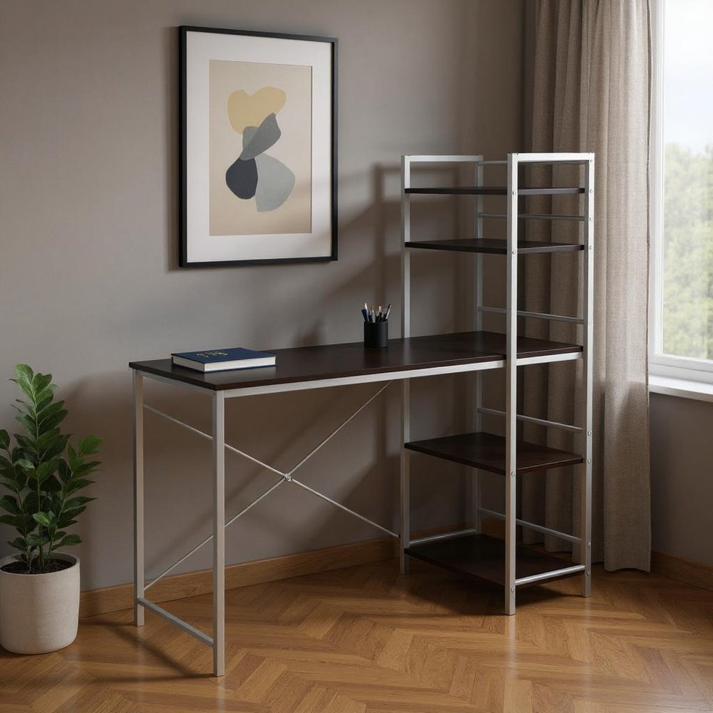 47" White Computer Desk