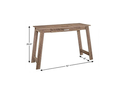 42" Brown Computer Desk