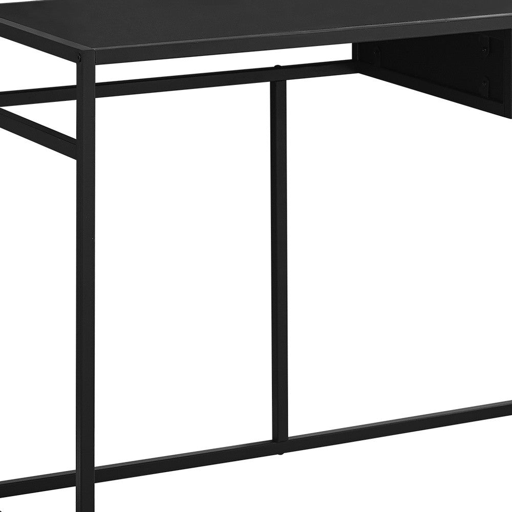 20" Black Computer Desk