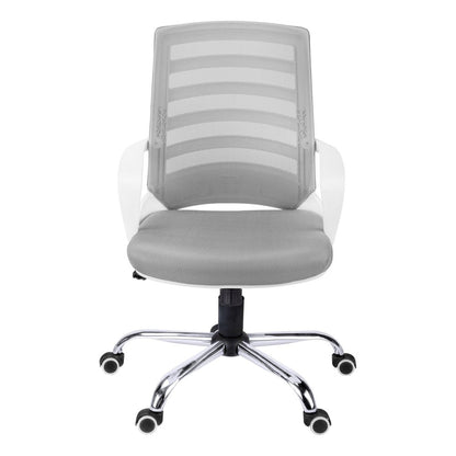 Black Adjustable Height Swivel Rolling Office Chair