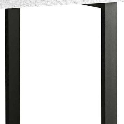 47" Brown and Black Computer Desk With Three Drawers
