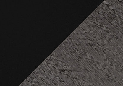 24" Gray and Black Computer Desk With Three Drawers