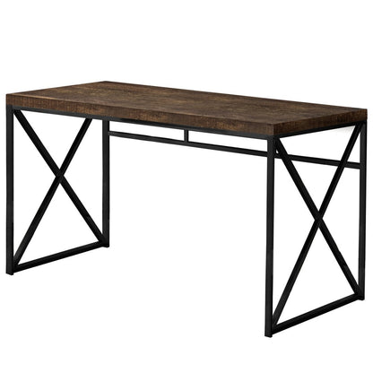 47" Brown and Black Computer Desk