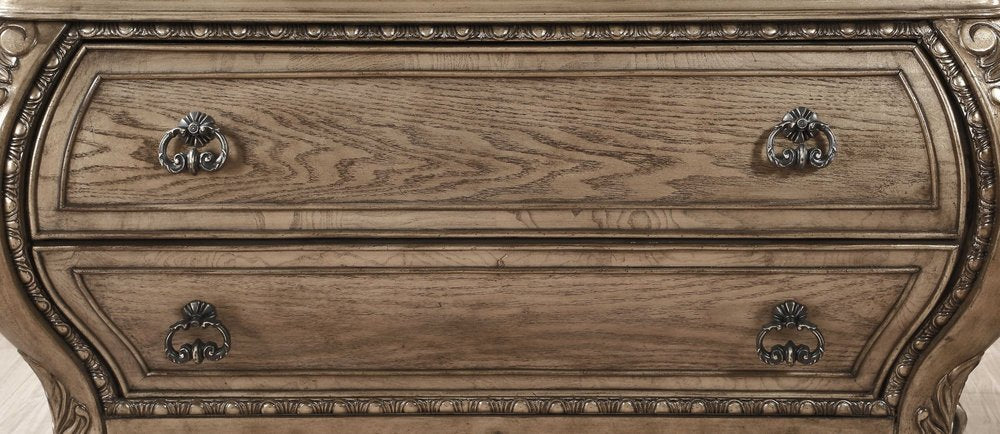 41" Brown Solid Wood 11 Combo Dresser