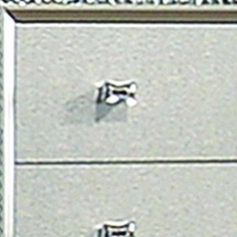 18" Champagne Wood Five Drawer Dresser