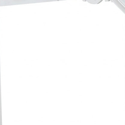 White Wood Twin Canopy Bed Frame