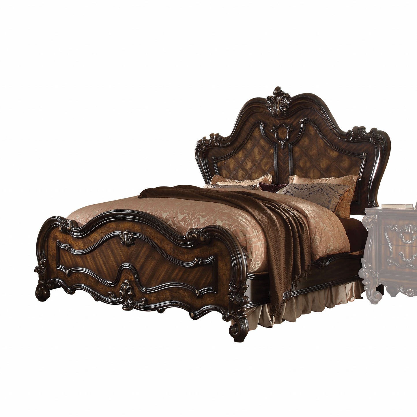 Queen Brown Bed