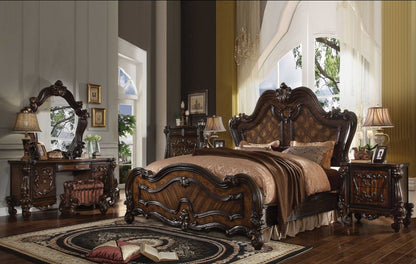 Dark Brown Queen Bed Frame