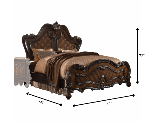 Queen Brown Bed