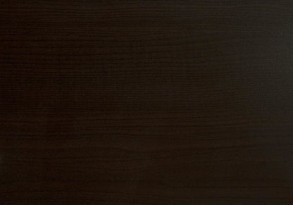 24" Dark Brown and Black Computer Desk