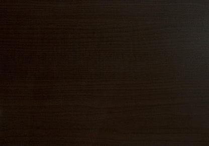 49" Dark Brown and Black Computer Desk