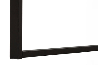 24" Gray and Black Computer Desk